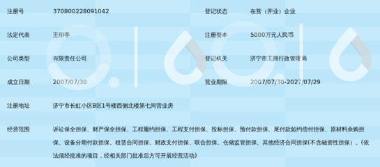 濟寧市瑞邦非融資性擔保公司 專注非融資擔保服務，助力地方經濟發(fā)展